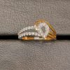 Ladies gold ring with 0.50CT gold weight 2.740 grams - Image 3