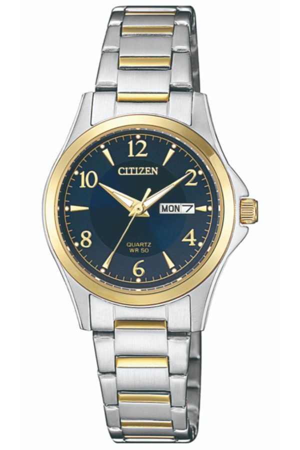 The Citizen EQ0595-55L is a stylish women's watch