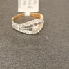 Ladies gold ring with 0.60CT diamonds gold weight 2.660 grams - Image 2