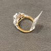 Ladies gold ring with 0.63CT gold weight 4.400 grams - Image 3