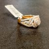 Ladies gold ring with 1.24CT diamonds gold weight 5.430 grams - Image 2