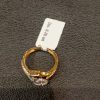 Ladies gold ring with diamonds 0.28CT gold weight 3.440 grams - Image 4