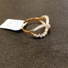 Ladies gold ring with 0.43CT diamonds gold weight 3.070 grams - Image 3