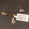 Gold pendant tops with diamonds 0.19CT gold weight 3.780 grams - Image 3