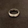 Silver finger band with diamond 0.06 CT - Image 3